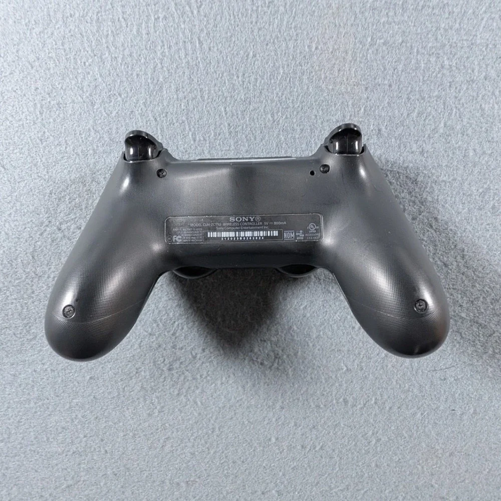 Sony DualShock 4 Wireless Controller PS4 Jet Black with PowerA Charging Station